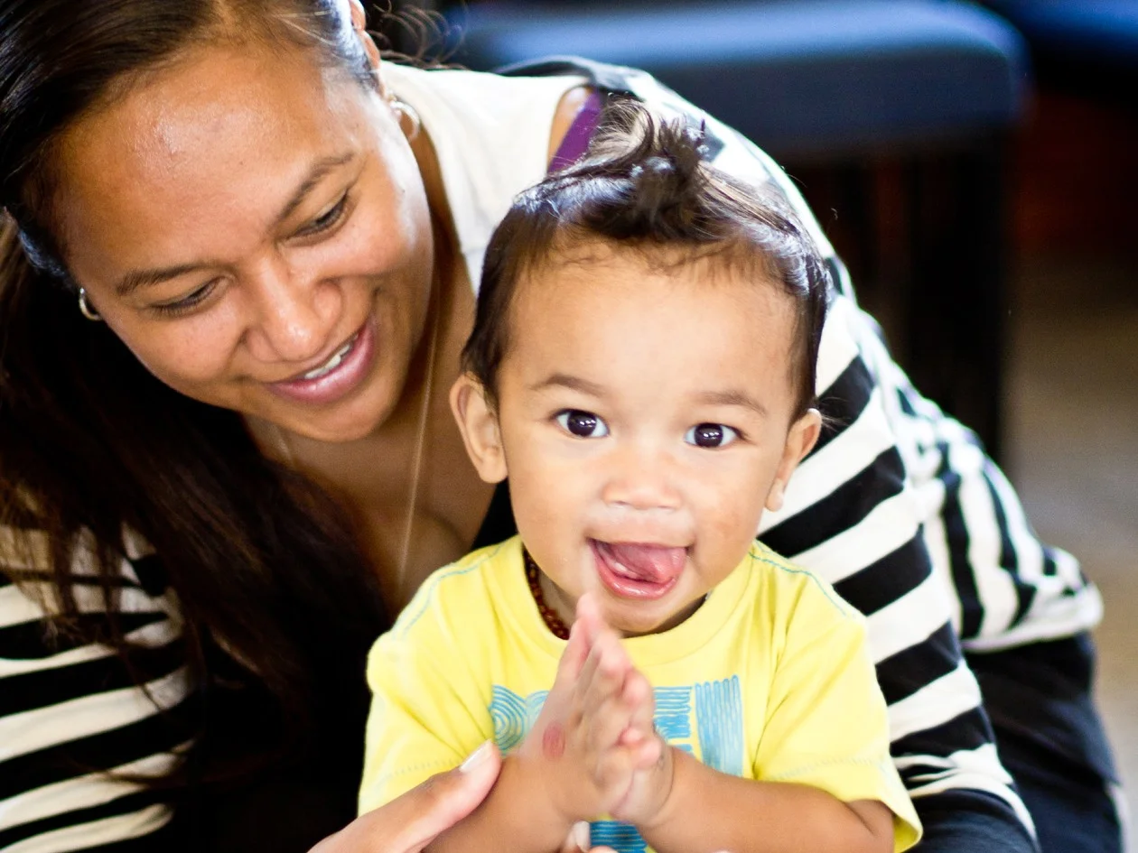 Children in a music and movement session